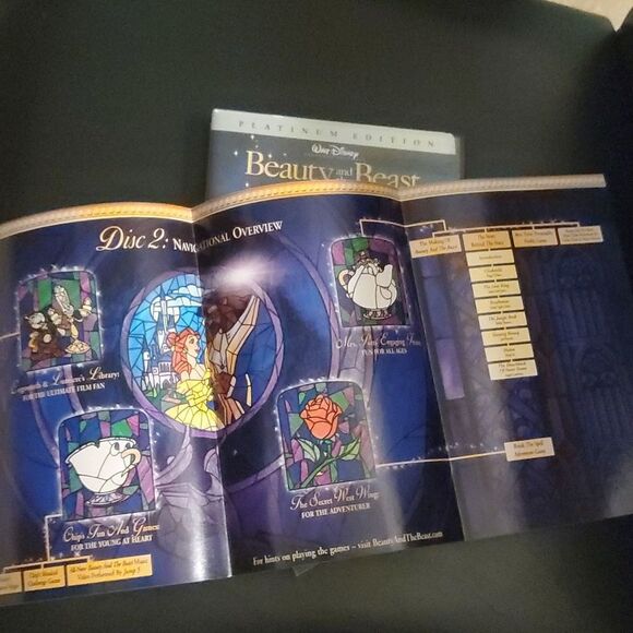 Walt Disney's Beauty and the Beast Special Edition platnium edition two … - Picture 8 of 10